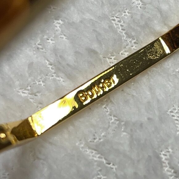 NWOT Botkier 18K Gold Plated INSIDE OUT Bracelet - Picture 5 of 10